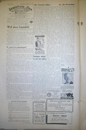 The Semiahmoo Sun and White Rock Weekly, January 17, 1952 (Page 4)