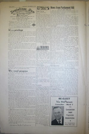 The Semiahmoo Sun and White Rock Weekly, December 13, 1951 (Page 4)