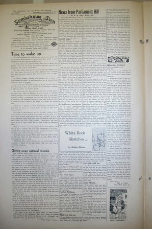 The Semiahmoo Sun and White Rock Weekly, November 29, 1951 (Page 4)