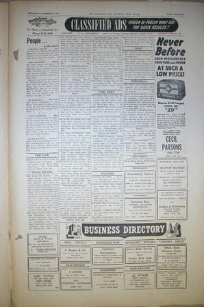The Semiahmoo Sun and White Rock Weekly, November 22, 1951 (Page 13)