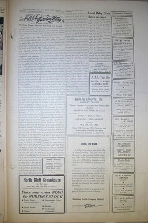 The Semiahmoo Sun and White Rock Weekly, November 22, 1951 (Page 9)