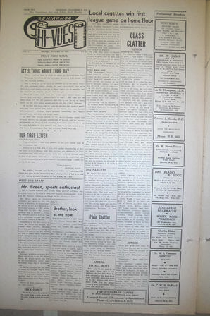 The Semiahmoo Sun and White Rock Weekly, November 15, 1951 (Page 10)