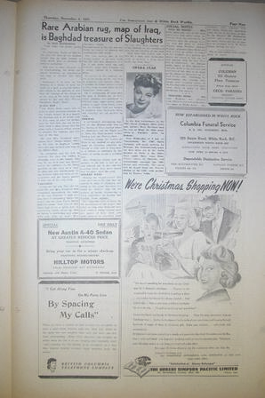 The Semiahmoo Sun and White Rock Weekly, November 08, 1951 (Page 9)