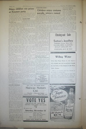 The Semiahmoo Sun and White Rock Weekly, November 08, 1951 (Page 2)