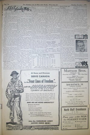 The Semiahmoo Sun and White Rock Weekly, November 01, 1951 (Page 6)