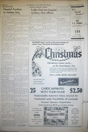 The Semiahmoo Sun and White Rock Weekly, October 04, 1951 (Page 10)