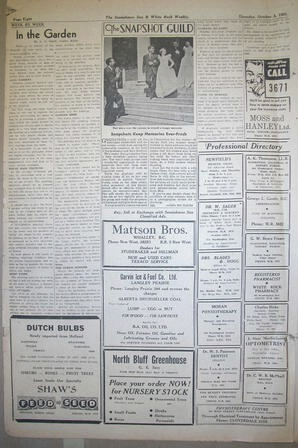 The Semiahmoo Sun and White Rock Weekly, October 04, 1951 (Page 8)