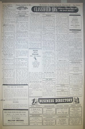 The Semiahmoo Sun and White Rock Weekly, September 27, 1951 (Page 13)