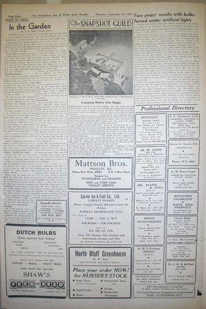 The Semiahmoo Sun and White Rock Weekly, September 27, 1951 (Page 8)
