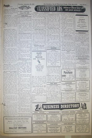 The Semiahmoo Sun and White Rock Weekly, September 20, 1951 (Page 11)