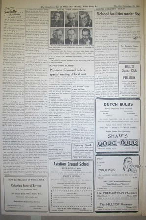 The Semiahmoo Sun and White Rock Weekly, September 20, 1951 (Page 2)