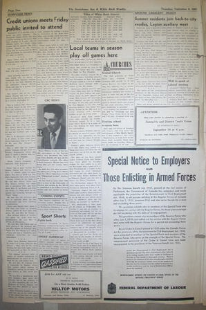 The Semiahmoo Sun and White Rock Weekly, September 06, 1951 (Page 2)