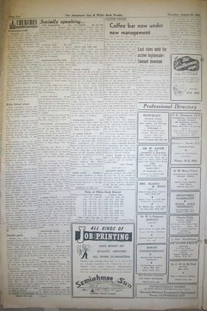 The Semiahmoo Sun and White Rock Weekly, August 23, 1951 (Page 10)