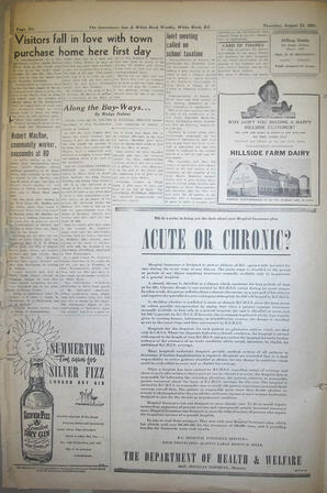The Semiahmoo Sun and White Rock Weekly, August 23, 1951 (Page 6)