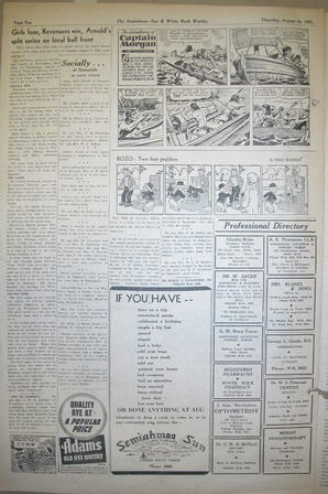 The Semiahmoo Sun and White Rock Weekly, August 16, 1951 (Page 10)