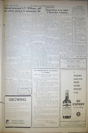 The Semiahmoo Sun and White Rock Weekly, August 16, 1951 (Page 7)