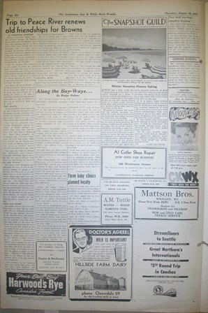The Semiahmoo Sun and White Rock Weekly, August 16, 1951 (Page 6)
