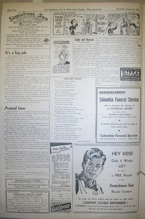 The Semiahmoo Sun and White Rock Weekly, August 16, 1951 (Page 4)