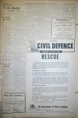 The Semiahmoo Sun and White Rock Weekly, August 02, 1951 (Page 8)