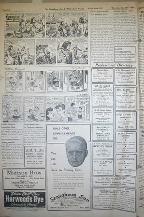 The Semiahmoo Sun and White Rock Weekly, July 26, 1951 (Page 10)