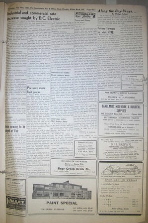 The Semiahmoo Sun and White Rock Weekly, July 26, 1951 (Page 9)