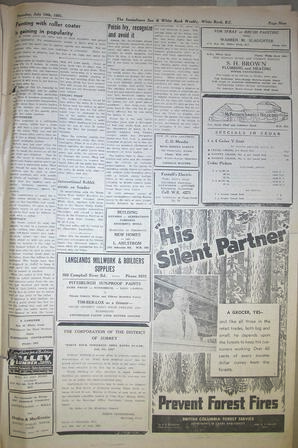 The Semiahmoo Sun and White Rock Weekly, July 19, 1951 (Page 9)