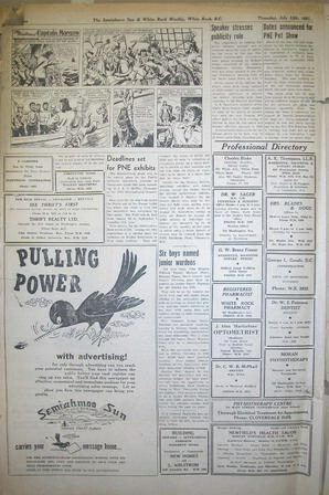 The Semiahmoo Sun and White Rock Weekly, July 12, 1951 (Page 10)