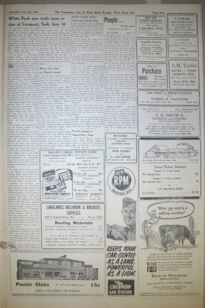 The Semiahmoo Sun and White Rock Weekly, July 05, 1951 (Page 9)