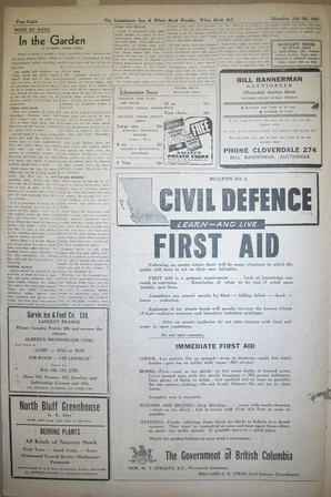 The Semiahmoo Sun and White Rock Weekly, July 05, 1951 (Page 8)