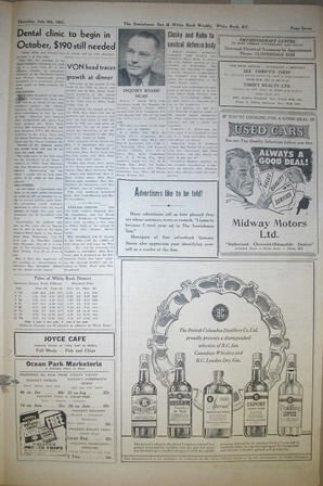 The Semiahmoo Sun and White Rock Weekly, July 05, 1951 (Page 7)
