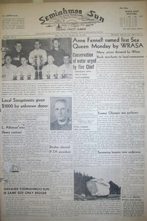 The Semiahmoo Sun and White Rock Weekly, July 05, 1951 (Page 1)