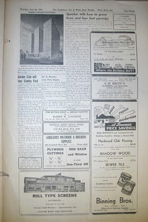 The Semiahmoo Sun and White Rock Weekly, June 28, 1951 (Page 11)