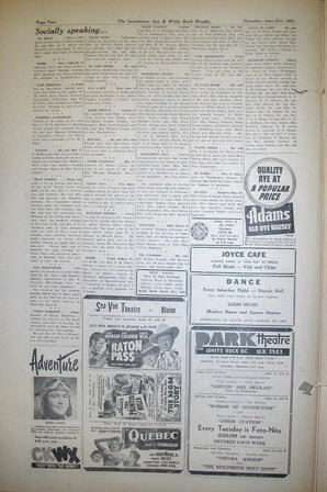 The Semiahmoo Sun and White Rock Weekly, June 21, 1951 (Page 2)