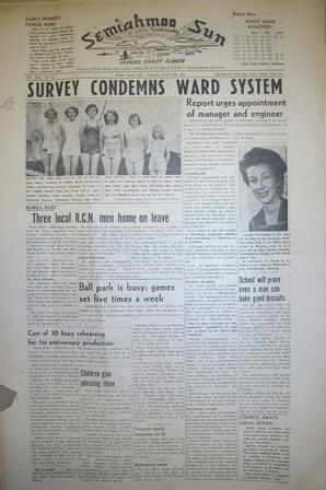 The Semiahmoo Sun and White Rock Weekly, June 14, 1951 (Page 1)