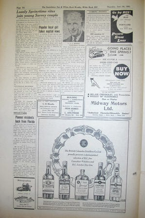 The Semiahmoo Sun and White Rock Weekly, June 07, 1951 (Page 6)