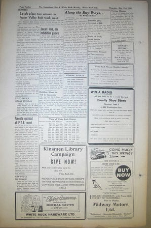 The Semiahmoo Sun and White Rock Weekly, May 31, 1951 (Page 12)