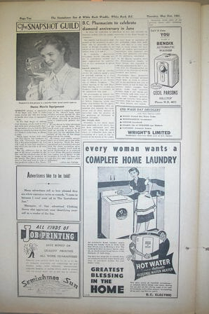 The Semiahmoo Sun and White Rock Weekly, May 31, 1951 (Page 10)