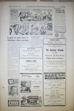 The Semiahmoo Sun and White Rock Weekly, May 31, 1951 (Page 3)