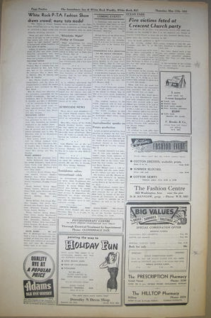 The Semiahmoo Sun and White Rock Weekly, May 17, 1951 (Page 12)