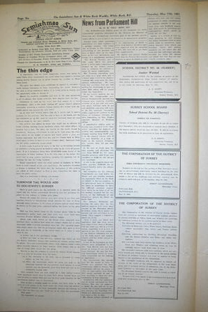 The Semiahmoo Sun and White Rock Weekly, May 17, 1951 (Page 6)