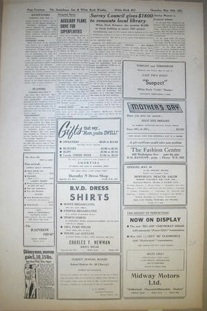 The Semiahmoo Sun and White Rock Weekly, May 10, 1951 (Page 14)