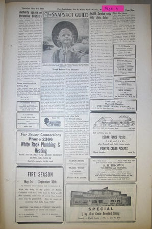 The Semiahmoo Sun and White Rock Weekly, May 03, 1951 (Page 11)