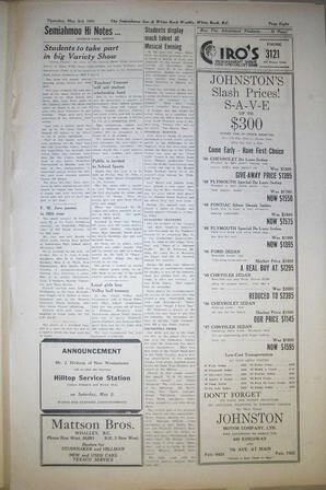 The Semiahmoo Sun and White Rock Weekly, May 03, 1951 (Page 8)
