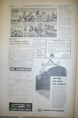The Semiahmoo Sun and White Rock Weekly, May 03, 1951 (Page 6)
