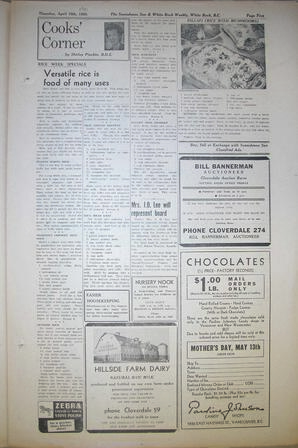 The Semiahmoo Sun and White Rock Weekly, April 19, 1951 (Page 5)