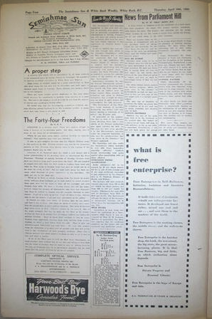 The Semiahmoo Sun and White Rock Weekly, April 19, 1951 (Page 4)