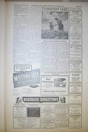 The Semiahmoo Sun and White Rock Weekly, April 12, 1951 (Page 9)