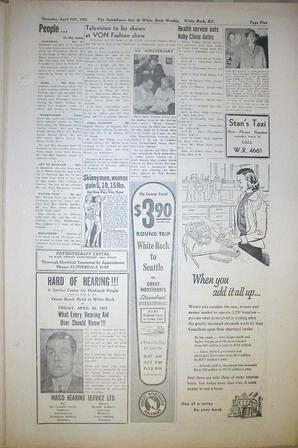 The Semiahmoo Sun and White Rock Weekly, April 12, 1951 (Page 5)