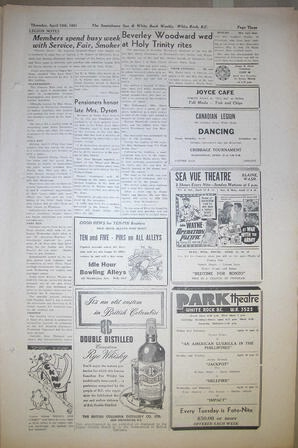 The Semiahmoo Sun and White Rock Weekly, April 12, 1951 (Page 3)