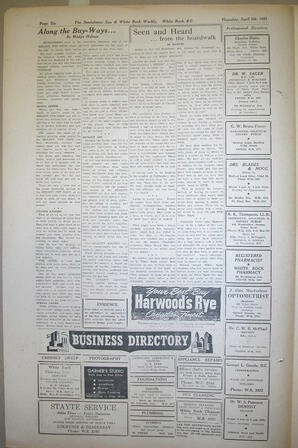 The Semiahmoo Sun and White Rock Weekly, April 05, 1951 (Page 6)